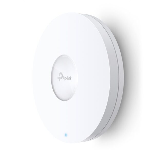 ACCESS POINT TP-LINK wireless 3600Mbps dual band, 1 port 2.5 Gbps LAN, 8 antene interne, IEEE802.3at PoE, Dual Band Wi-Fi 6 AX3600, montare pe tavan/perete „EAP660 HD” (timbru verde 0.8 lei)