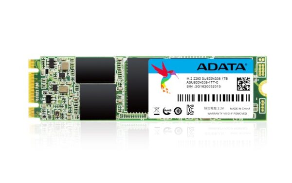SSD ADATA, Ultimate SU800, 1TB, M.2, S-ATA 3, 3D Nand, R/W: 560 MB/s/520 MB/s MB/s, „ASU800NS38-1TT-C”