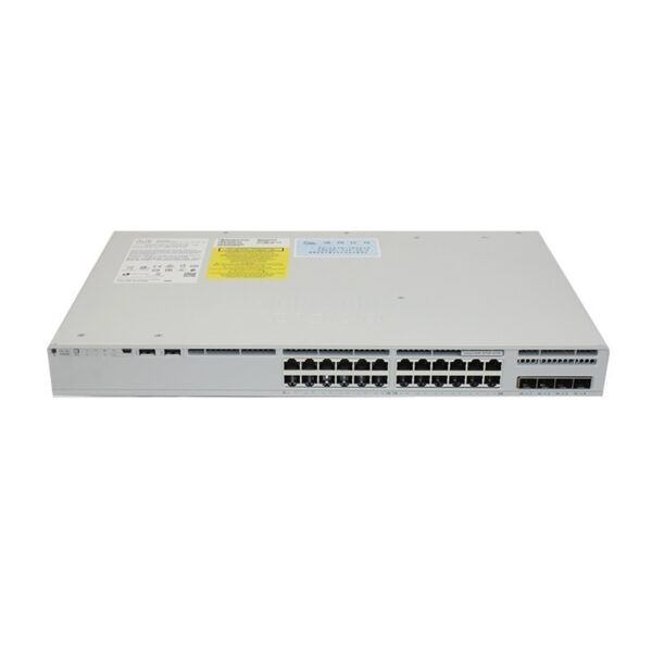 SWITCH CISCO, porturi Gigabit x 24, SFP x 4, managed, rackabil, carcasa metalica, „C9200L-24P-4X-E” (timbru verde 2 lei)