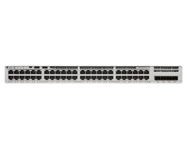 SWITCH CISCO, porturi Gigabit x 48, SFP x 4, managed, rackabil, carcasa metalica, „C9200L-48P-4G-E” (timbru verde 2 lei)