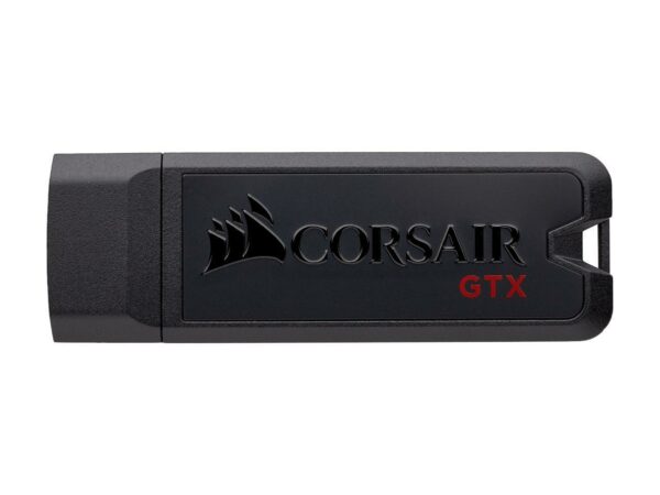 MEMORIE USB 3.1 CORSAIR 512 GB, cu capac, carcasa aliaj zinc, negru, „CMFVYGTX3C-512GB” (timbru verde 0.03 lei)