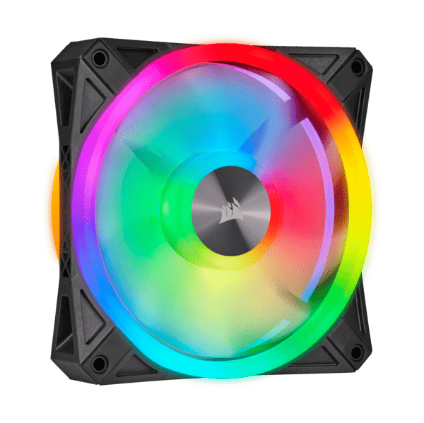 VENTILATOR CORSAIR, pt carcasa PC, 120 mm, 1500 rpm, LED RGB, pack 1 ventilator, „CO-9050097-WW”