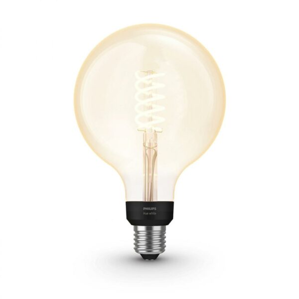 BEC smart LED Philips, soclu E27, putere 7W, forma sferic, lumina alb calda, alimentare 220 – 240 V, „000008719514279131” (timbru verde 0.45 lei)