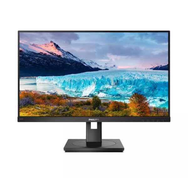 MONITOR PHILIPS 21.5 inch, home, office, IPS, Full HD (1920 x 1080), Wide, 250 cd/mp, 4 ms, HDMI, DVI, VGA, DisplayPort, „222S1AE/00” (timbru verde 7 lei)