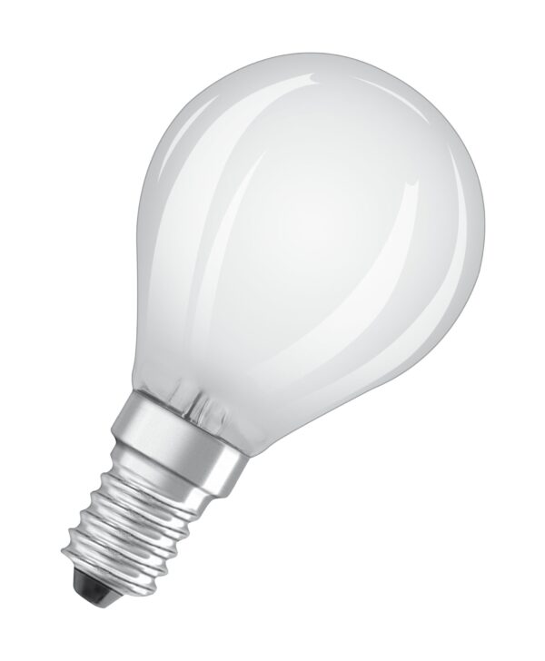 BEC LED Osram, soclu E14, putere 2.5W, forma clasic, lumina alb rece, alimentare 220 – 240 V, „000004058075116436” (timbru verde 0.45 lei)