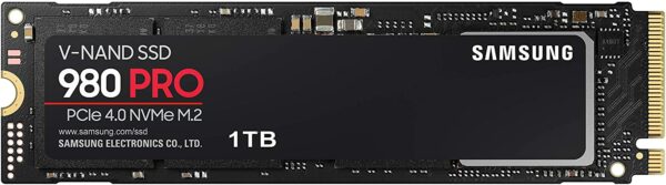 SSD SAMSUNG, 980 PRO, 1TB, M.2, PCIe Gen4.0 x4, V-Nand 3bit MLC, R/W: 7000 MB/s/5000 MB/s „MZ-V8P1T0BW”