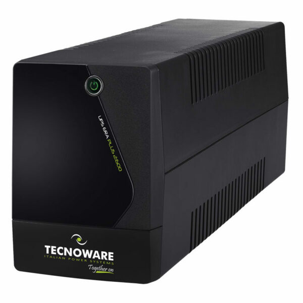 UPS Tecnoware „ERA PLUS”, Line int., mini Tower, AVR, IEC x 6, back-up 10 – 90 min. „FGCERAPL2602IEC” (timbru verde 11 lei)