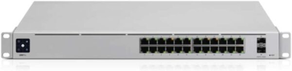 SWITCH UBIQUITI, porturi Gigabit x 24, SFP+ x 2, managed, rackabil, carcasa metalica, „USW-PRO-24” (timbru verde 2 lei)