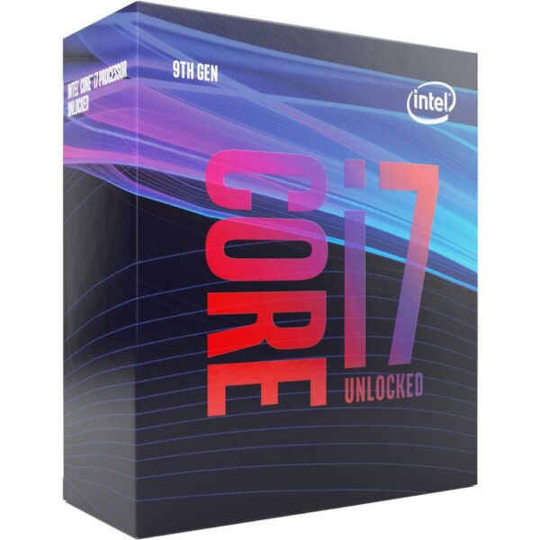 CPU INTEL, skt. LGA 1151 Core i7, i7-9700KF, frecventa 3.6 GHz, turbo 4.9 GHz, 8 nuclee, putere 95 W, „BX80684I79700KF S RG16”