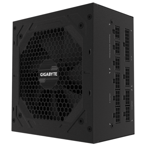 SURSA SURSA GIGABYTE , 850 W, modulara, ATX 12V 2.31, fan 120 mm x 1, 80 Plus Gold, „GP-P850GM” (timbru verde 2 lei)