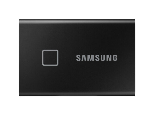 SSD extern SAMSUNG T7 Touch, 2 TB, USB Type C, 3D Nand TLC, R/W: 1050 MB/s, „MU-PC2T0K/WW” (timbru verde 0.18 lei)