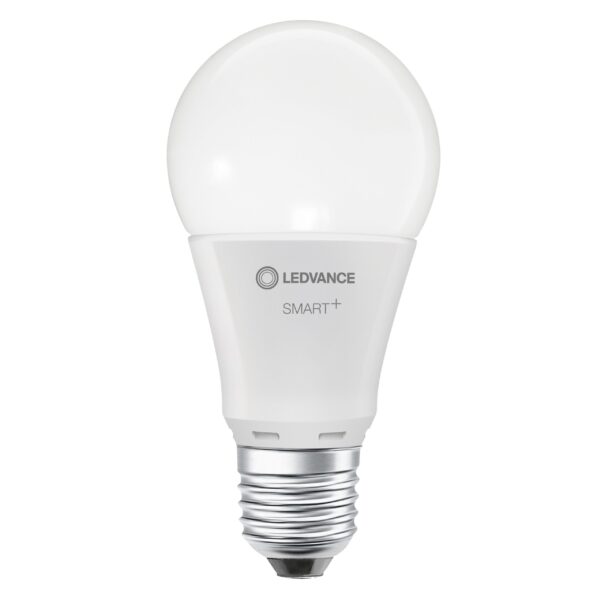 SET 3 becuri smart LED Osram, soclu E27, putere 9W, forma clasic, lumina toate nuantele de alb, alimentare 220 – 240 V, „000004058075485730” (timbru verde 1.35 lei)
