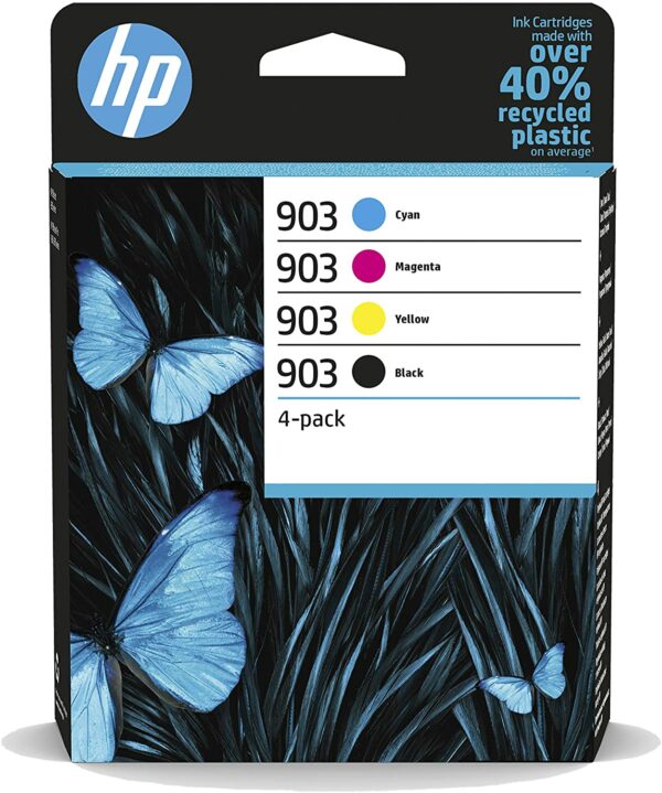 Combo-Pack Original HP CMYK, nr.903, pentru OfficeJet Pro 6950|6960|6970, , (timbru verde 0.60 lei), „6ZC73AE”