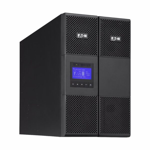 UPS Eaton, Online, Tower/rack, 7200 W, fara AVR, Terminal Block, display LCD, back-up 11 – 20 min. „9SX8KIRT” (timbru verde 40 lei)