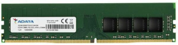 Memorie DDR Adata DDR4 16 GB, frecventa 2666 MHz, 1 modul, „AD4U2666716G19-RGN”