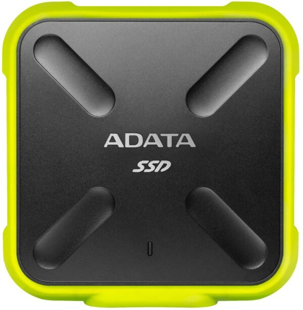SSD extern ADATA SD700, 512 GB, USB 3.2, R/W: 440 MB/s, „ASD700-512GU31-CYL” (timbru verde 0.18 lei)