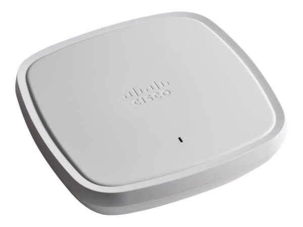 ACCESS Point CISCO interior 1000 Mbps, port Gigabit x 2, antena interna x 2, PoE, 2.4 – 5 GHz, „C9130AXI-E” (timbru verde 0.8 lei)