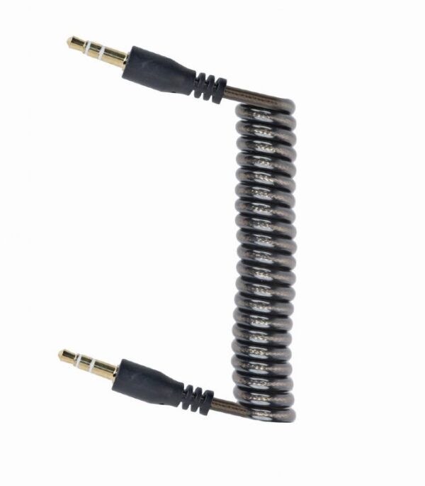 CABLU audio GEMBIRD, Jack 3.5mm (T) la Jack 3.5mm (T), conectori auriti da, 1.8 m, negru, „CCA-405-6” (timbru verde 0.08 lei)