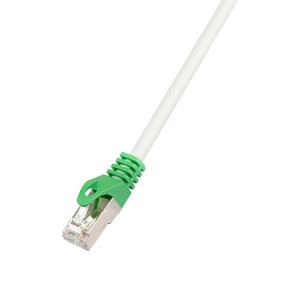 PATCH CORD S/FTP LOGILINK Cat6, LSZH, cupru, crossover, 1 m, alb, AWG27, dublu ecranat „CQ2032S”x (timbru verde 0.08 lei)