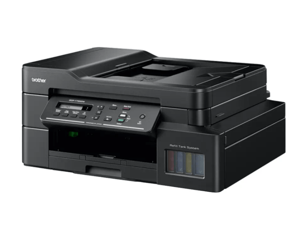 Multifunctional Inkjet CISS Color Brother DCP-T720DW, A4, Functii: Impr.|Scan.|Cop., Viteza de Printare Monocrom: 17ppm, Viteza de printare color: 16ppm, Conectivitate:USB|WiFi, Duplex:Da, ADF:ADF (timbru verde 40 lei) „DCPT720DWYJ1”