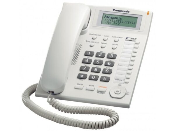Telefon analogic KX-TS880FXW (timbru verde 0.8 lei)