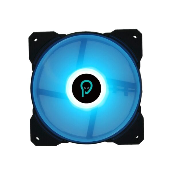 VENTILATOR SPACER PC 120x120x25 mm, BLUE light, Hydraulic Bearing, 74CFM, conector 4-pin „SPFC-120-4P-BL”