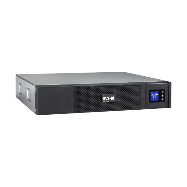 UPS Eaton, Line int., Rack, 1050 W, AVR, IEC x 8, display LCD, back-up 1 – 10 min. „5SC1500IR” (timbru verde 11 lei)