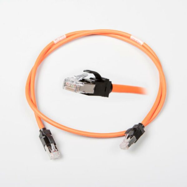 Nexans Patch cord Cat 6A Ecranat 2 metri LSZH Portocaliu LANmark, „N11A.U1F020OK” (timbru verde 0.08 lei)