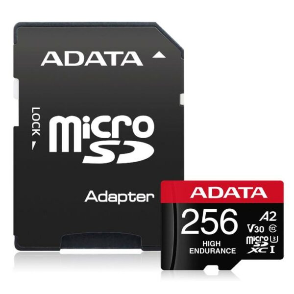 MEMORY MICRO SDXC 256GB W/AD./AUSDX256GUI3V30SHA2-RA1 ADATA :AUSDX256GUI3V30SHA2-RA1″ (timbru verde 0.03 lei)