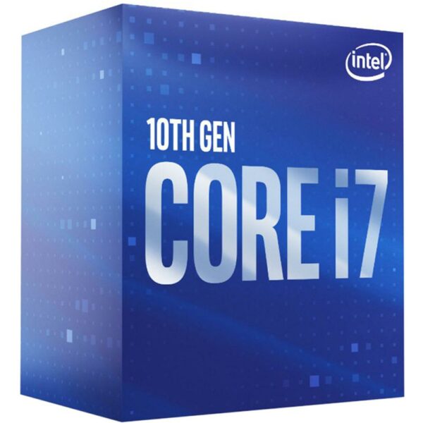 CPU INTEL, skt. LGA 1200 Core i7, i7-10700, frecventa 2.9 GHz, turbo 4.8 GHz, 8 nuclee, putere 65 W, cooler, „BX8070110700”