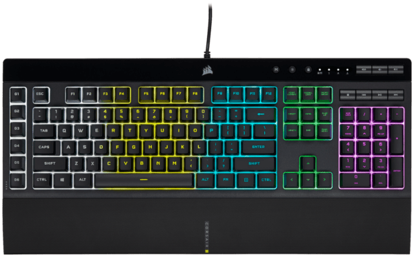 Corsair Tastatura K55 RGB PRO Gaming,” CH-9226765-NA” (timbru verde 0.8 lei)