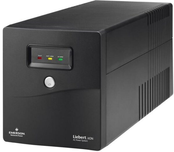 UPS Vertiv „LIEBERT itON”, Line int., Tower/rack, 600 W, AVR, IEC x 2 | Schuko x 2, LED, „LI32131CT20” (timbru verde 11 lei)