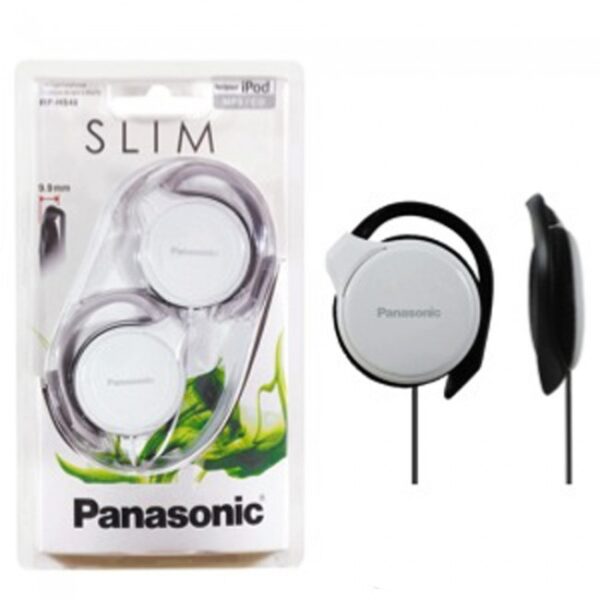 CASTI Panasonic , pt. smartphone, cu fir, clip, microfon nu, conectare prin Jack 3.5 mm, alb, „RP-HS46E-W” (timbru verde 0.18 lei)