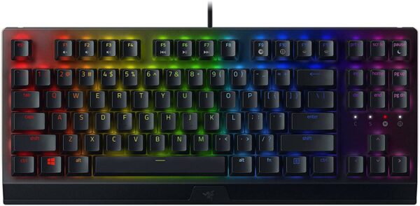 KB Razer BlackWidow V3 10keyless GreenSW „RZ03-03490100-R3M1” (timbru verde 0.8 lei)