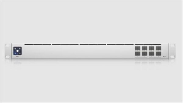 SWITCH Ubiquiti, SFP+ x 8, managed, rackabil, carcasa metalica, „USW-AGGREGATION” (timbru verde 2 lei)