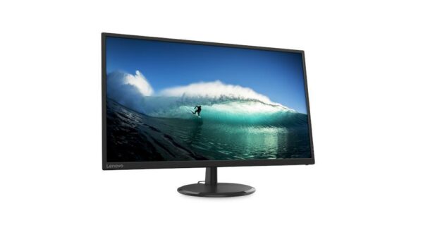 MONITOR Lenovo 31.5 inch, home | office, IPS, WQHD (2560 x 1440), Wide, 250 cd/mp, 4 ms, HDMI | DisplayPort, „65F7GAC1EU” (timbru verde 7 lei)