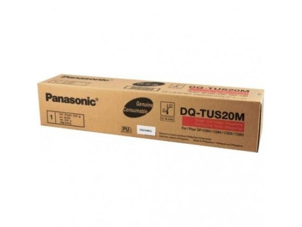 Toner Original Panasonic Magenta, DQ-TUS20M-PB, pentru DP-C354|264, 20K, (timbru verde 1.2 lei) , „DQ-TUS20M-PB”