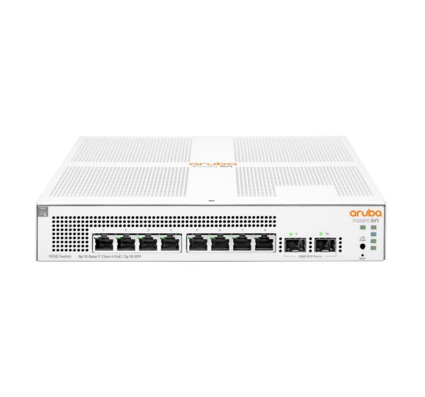 SWITCH. PoE HP, „Aruba Instant On 1930″port Gigabit x 8, SFP SFP x 2, managed, carcasa metalica, „JL681A” (timbru verde 2 lei)