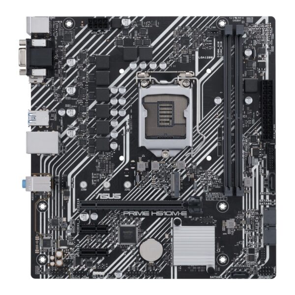 PLACA de BAZA Asus „PRIME H510M-E”, skt LGA 1200, mATX, Intel H510, 2 x DDR4, max. 64 GB, 4 x SATA, 1 x M.2, 7.1, „PRIME H510M-E”