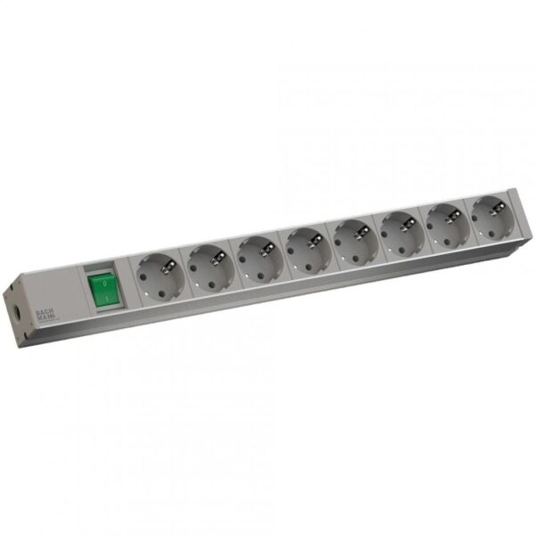 PRELUNGITOR BACHMANN PDU 19″ 1HE 8SCHUKO „BM-333.400” (timbru verde 11 lei)