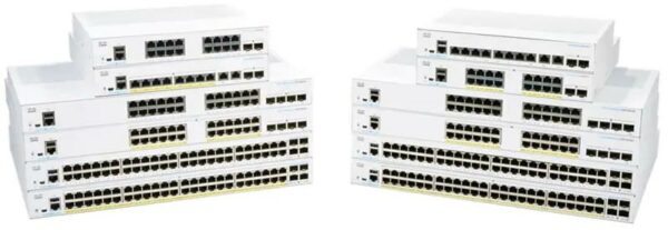 SWITCH CISCO, Gigabit x 48, SFP x 4, managed, rackabil, „CBS350-48P-4X-EU” (timbru verde 2 lei)