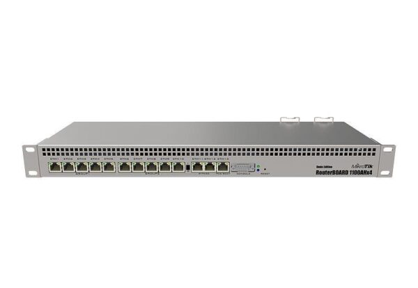 NET ROUTER 10/100/1000M 13PORT/DUDE RB1100DX4 MIKROTIK „RB1100DX4” (timbru verde 0.8 lei)