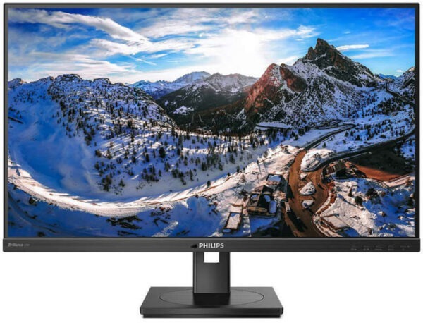 MONITOR Philips 27 inch, home | office, IPS, 4K UHD (3840 x 2160), Wide, 350 cd/mp, 4 ms, HDMI | VGA | DisplayPort, „279P1/00” (timbru verde 7 lei)
