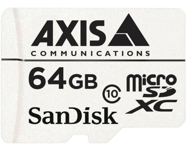 MEMORY MICRO SDXC 64GB SURV./W/ADAPTER 5801-951 AXIS (timbru verde 0.03 lei)