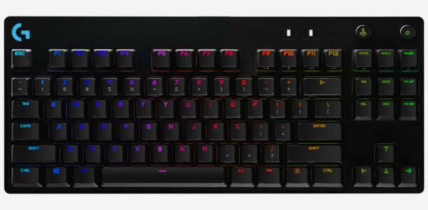 LOGITECH G Pro Mechanical Gaming Keyboard-US INTL-USB, „920-009392” (timbru verde 0.8 lei)