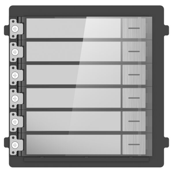 MODUL DE EXTENSIE CU 6 BUTOANE APELARE, „DS-KD-KK/S” (timbru verde 0.18 lei)