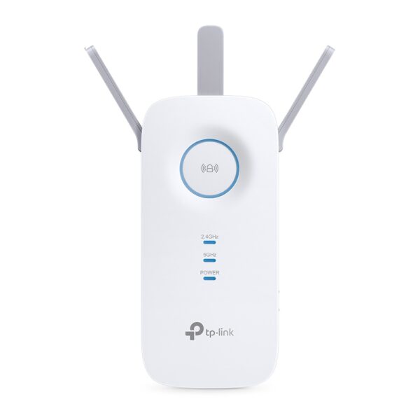 RANGE EXTENDER TP-LINK wireless 1900Mbps, 1 port Gigabit, 3 antene externe, dual band AC1900, 2.4GHz & 5GHz „RE550” (timbru verde 2 lei)