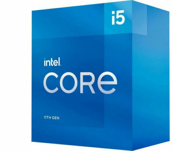 CPU INTEL i5-11600, skt LGA 1200, Core i5, frecventa 2.8 GHz, turbo 4.8 GHz, 6 nuclee, putere 65 W, „BX8070811600SRKNW”