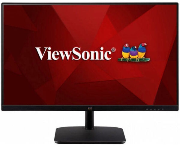 MONITOR ViewSonic 23.8 inch, home | office, IPS, Full HD (1920 x 1080), Wide, 250 cd/mp, 4 ms, HDMI | VGA, „VA2432-H” (timbru verde 7 lei)