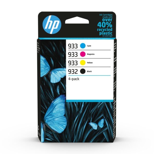 Combo-Pack Original HP CMYK, nr.932+nr.933, pentru OfficeJet 6xxx|7xxx|, , (timbru verde 0.60 lei), „6ZC71AE”